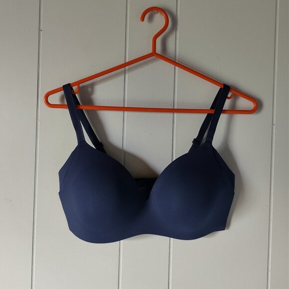 Knix Navy Blue WingWoman Contour Bra - Size 36C - Picture 1 of 6